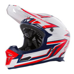 ONeal - Fullface-Helm Fury Rapid Silver/Red