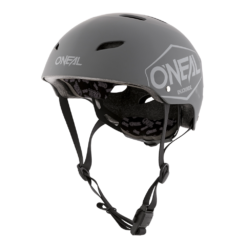 ONeal - Helm Dirt Lid Youth Plain Gray -Fahrradladen 0582 00 front 1280x1280