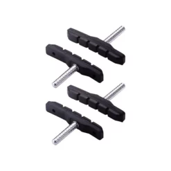 BBB - Bremsschuhe CantiStop BBS-07, 4 Stück, Schwarz, 72mm,