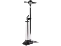 Crank Brothers - Standpumpe Klic Tubeless Tank, Digitales Manometer, Silver