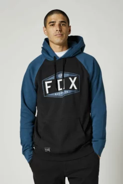 Fox - Kapuzenpullover Emblem Raglan Po Fleece Dark Indigo