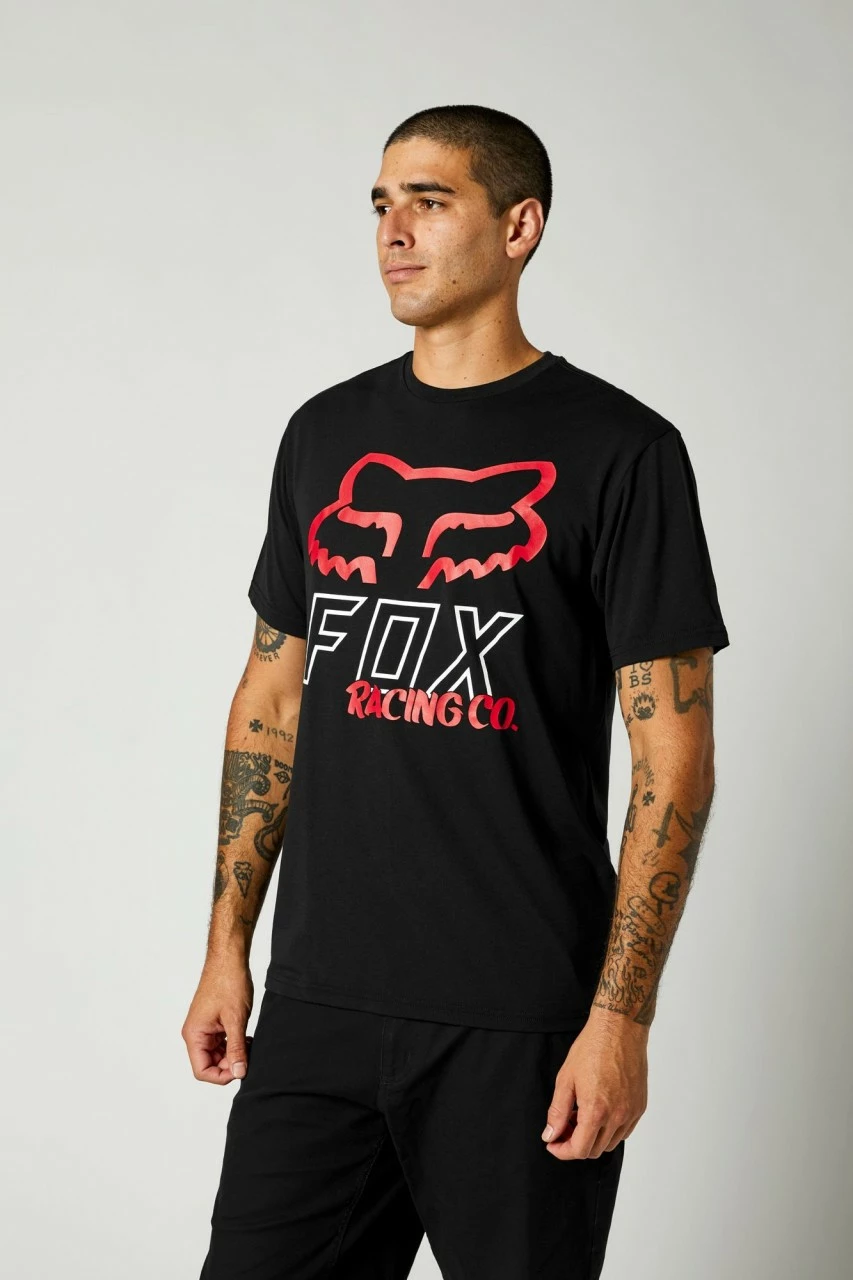 Fox - T-Shirt Hightail Tee SS Black 1 Fox - T-Shirt Hightail Tee SS Black