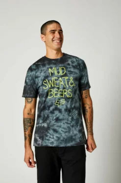 Fox - T-Shirt Down N' Dirty SS Men Black Vintage