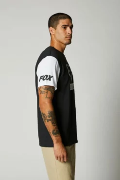 Fox - T-Shirt Paddox Contrast Sleeve SS Men Black -Fahrradladen 26993001 3 1280x1280
