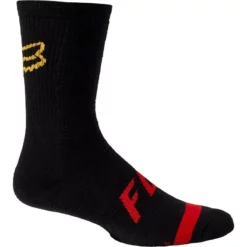Fox - Socken 8" Defend Sock Black