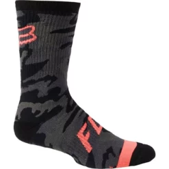 Fox - Socken 8" Defend Sock Black/Camo