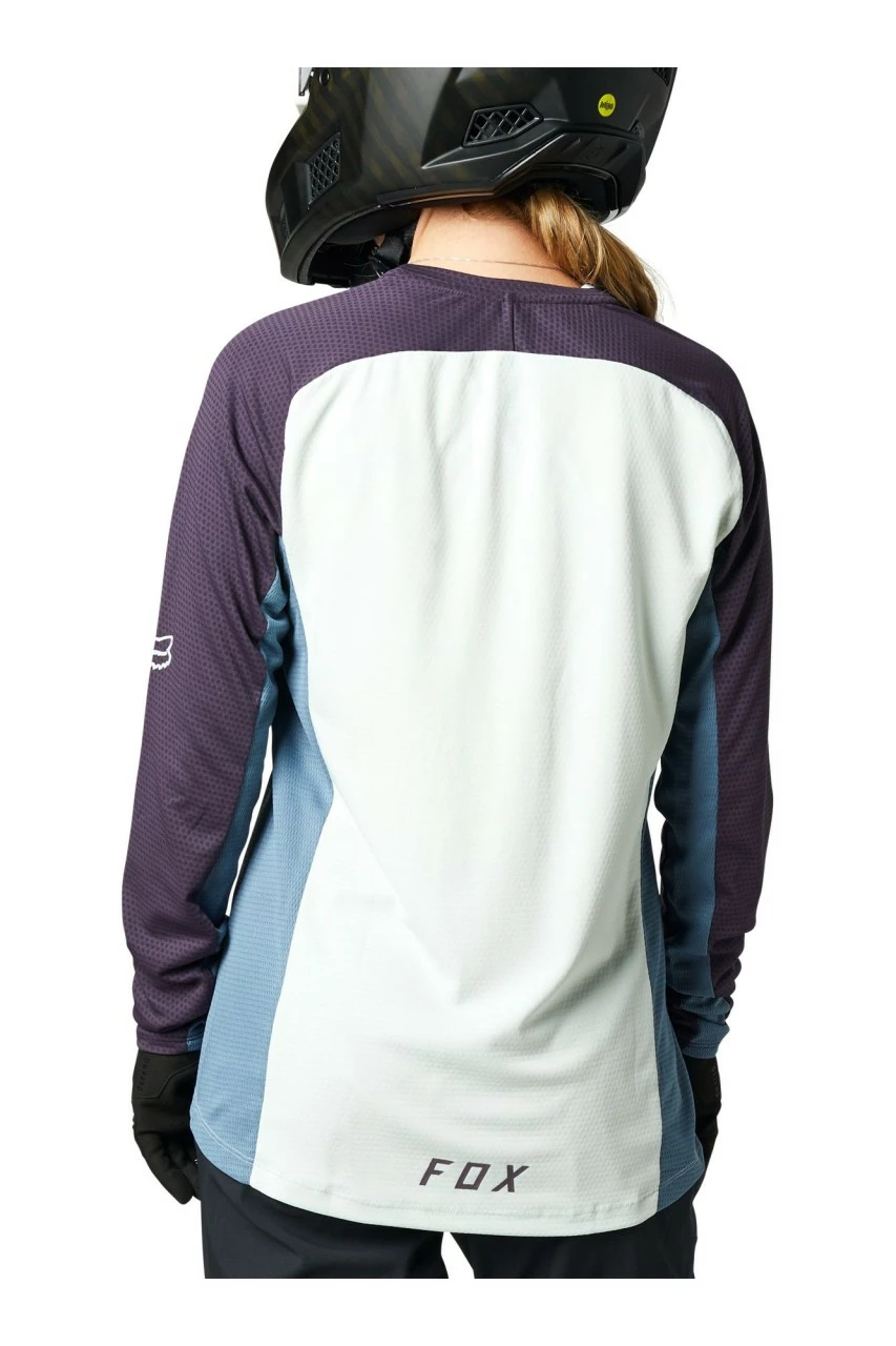 Fox - Jersey Defend Langarm 21 Womans Cloud Grey 3 Fox - Jersey Defend Langarm 21 Womans Cloud Grey – Bild 3