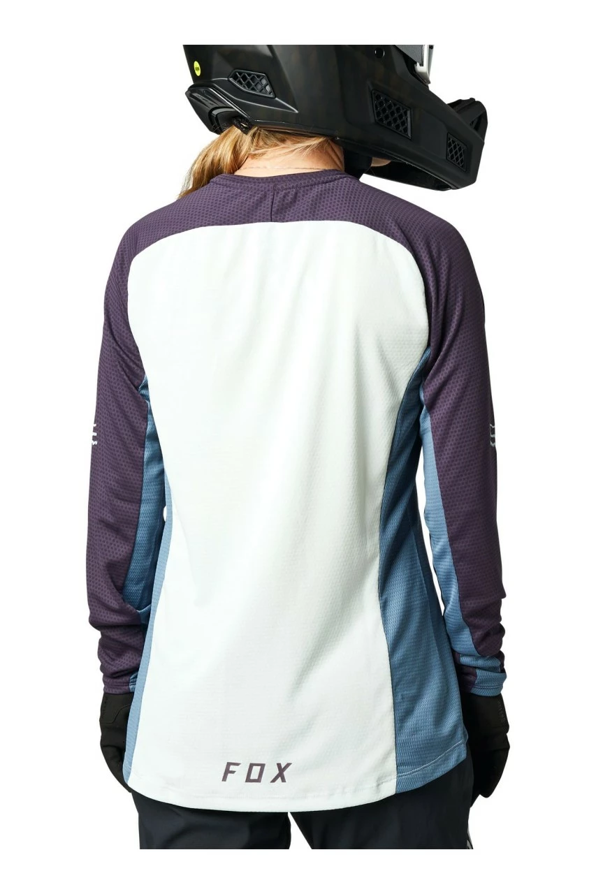 Fox - Jersey Defend Langarm 21 Womans Cloud Grey 2 Fox - Jersey Defend Langarm 21 Womans Cloud Grey – Bild 2