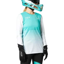 Fox - Jersey Flexair Langarm 21 Woman Teal