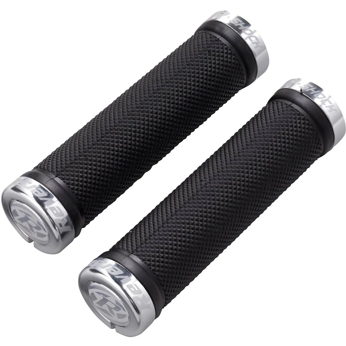 Reverse - Griffe Grip-R Shock 29mm Black/Silber 1 Reverse - Griffe Grip-R Shock 29mm Black/Silber