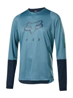 Fox - Jersey Defend Foxhead Langarm Men Light Blue