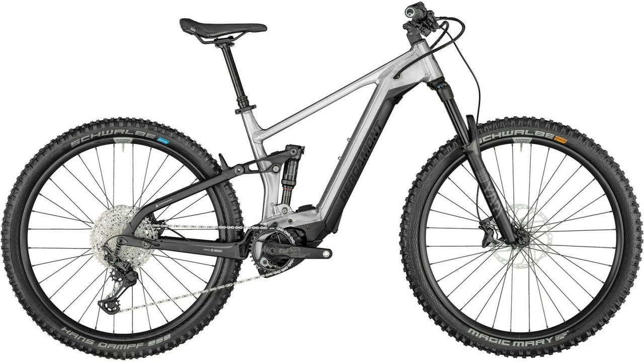 Bergamont - E-Komplettbike Fully Enduro E-Trailster Expert Silber/Schwarz 1 Bergamont - E-Komplettbike Fully Enduro E-Trailster Expert Silber/Schwarz