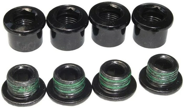 Sram - Kettenblattschrauben Set Stahl Für Isoflow SS/5D SS/Firex SS/Stylo SS Stahl 4 Stück Black 1 Sram - Kettenblattschrauben Set Stahl Für Isoflow SS/5D SS/Firex SS/Stylo SS Stahl 4 Stück Black