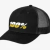 100% - Mütze League X-Fit Snapback Hat Black