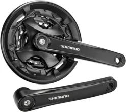 Shimano - Kurbelgarnitur FC-MT201-3, 9-fach