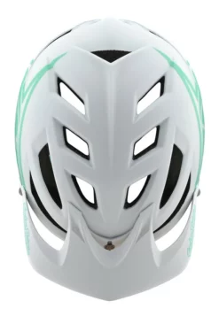 Troy Lee Designs - MTB-Helm A1 Drone White/Aqua Ausstellungsmodell 5 Troy Lee Designs - MTB-Helm A1 Drone White/Aqua Ausstellungsmodell -Fahrradladen A1 Drone White Aqua2 1280x1280