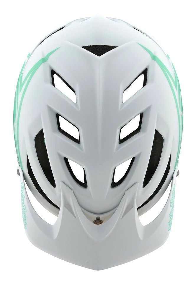Troy Lee Designs - MTB-Helm A1 Drone White/Aqua Ausstellungsmodell 3 Troy Lee Designs - MTB-Helm A1 Drone White/Aqua Ausstellungsmodell – Bild 3