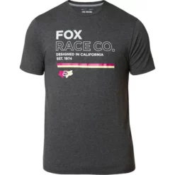 Fox - T-Shirt Analog Tee SS Heather Black