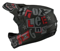 Troy Lee Designs - Helm D3 Fiberlite Anarchy Olive