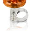 XLC - Fahrradklingel DD-M12 Orange Transparent