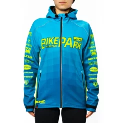 Bikepark Albstadt - Bikepark Softshelljacke Men 2021 Cyan/Lime