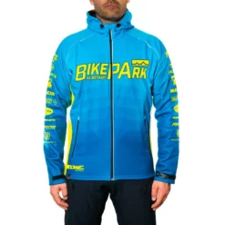 Bikepark Albstadt - Bikepark Softshelljacke Men 2021 Cyan/Yellow