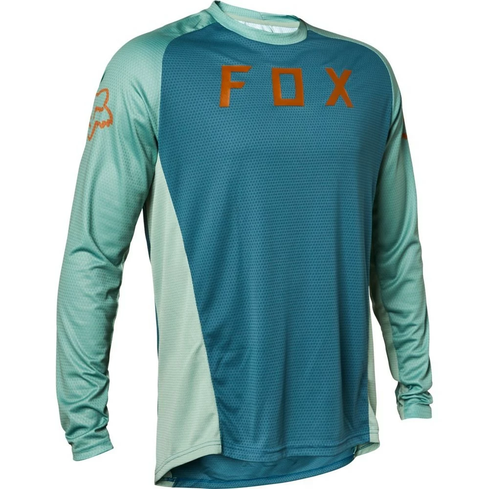 Fox - Jersey Defend Langarm 21 Men Slate Blue 1 Fox - Jersey Defend Langarm 21 Men Slate Blue