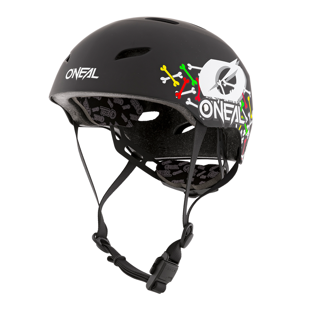 ONeal - Helm Dirt Lid Youth Skulls Black/Multi 2 ONeal - Helm Dirt Lid Youth Skulls Black/Multi – Bild 2