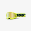 100% - Brille Accuri 2 Anti Fog Gold Mirror Flo Yellow