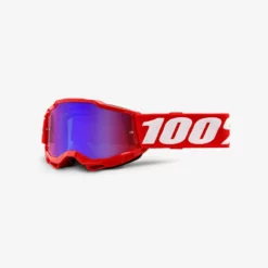 100% - Brille Accuri 2 Anti Fog Youth Blue Mirror Red