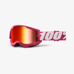 100% - Brille Strata 2 Anti Fog Red Mirror Lens Fletcher
