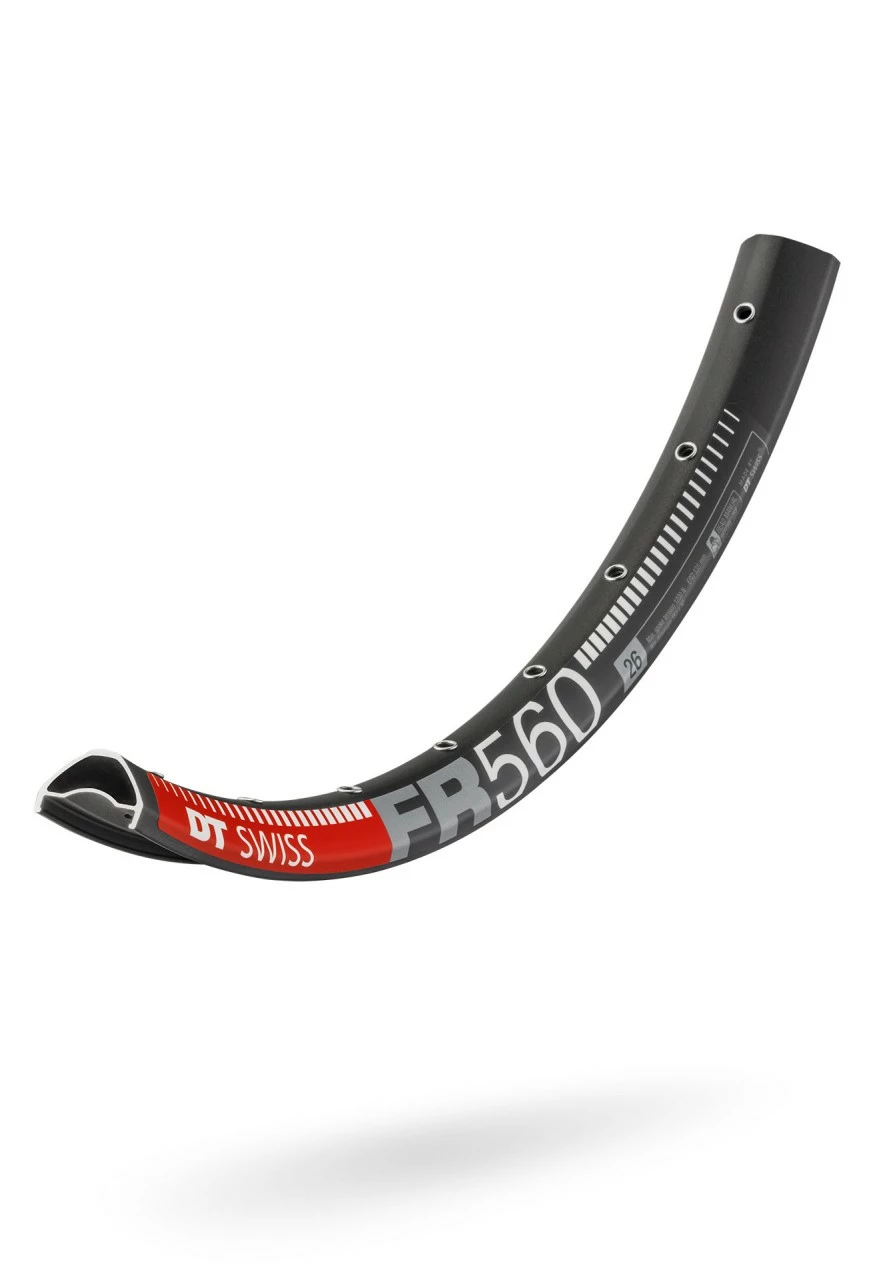 Dt-swiss DT Swiss - Felge FR 560 Freeride 26" 32 L. Schwarz, 590g 1 Dt-swiss DT Swiss - Felge FR 560 Freeride 26" 32 L. Schwarz, 590g