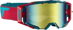 Leatt - Brille Velocity 6.5 Iriz Antifog Lens Mirror Red/Teal