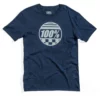 100% - T-Shirt Sector Tee Slate Blue