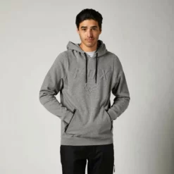 Fox - Kapuzenpullover Backlash DWR Po Fleece Heather Graph