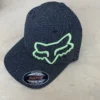 Fox - Mütze Flexfit Clouded Hat Black/Green Lime S/M