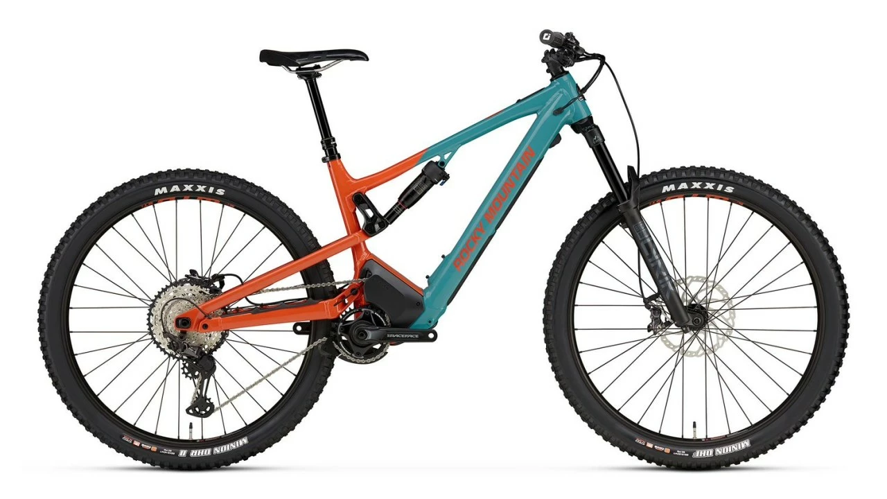 Rocky Mountain - E-Komplettbike Fully Trail/Allmountain Instinct Power Play Alloy 50 C1 , 2023 Orange/Blue 1 Rocky Mountain - E-Komplettbike Fully Trail/Allmountain Instinct Power Play Alloy 50 C1 , 2023 Orange/Blue