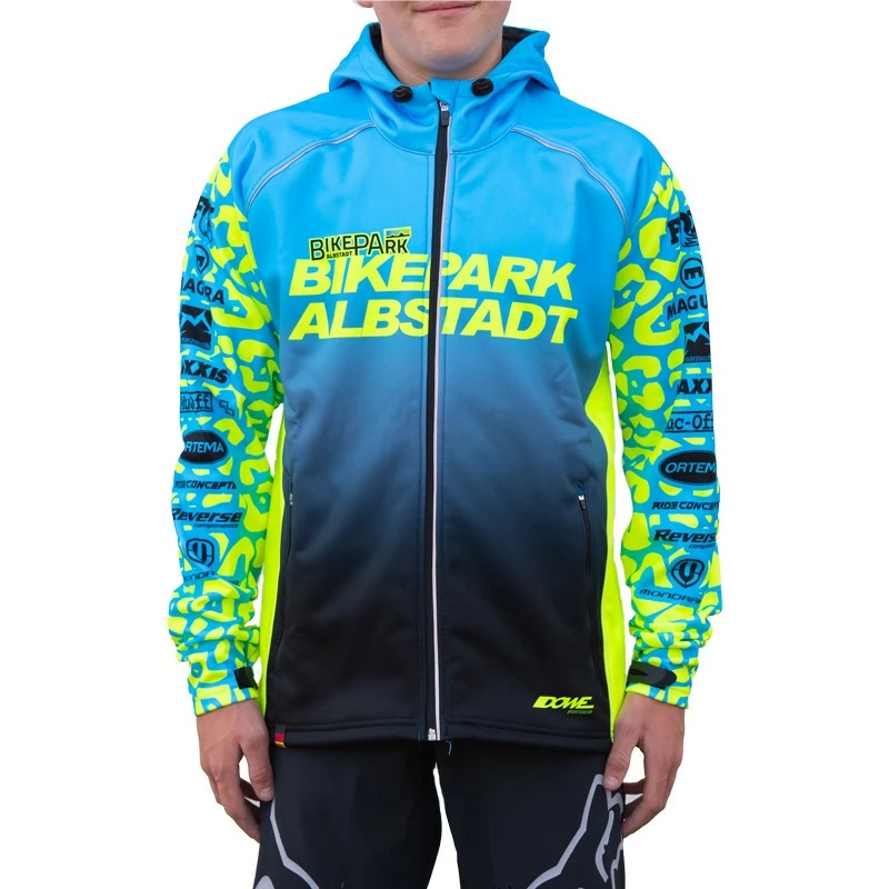 Bikepark Albstadt - Racing Softshell-Jacke 2020 Leopard Ladies Flu Yellow/Cyan/Petrol 1 Bikepark Albstadt - Racing Softshell-Jacke 2020 Leopard Ladies Flu Yellow/Cyan/Petrol