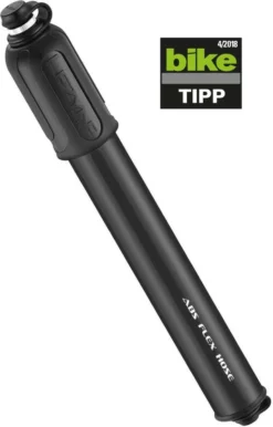 Lezyne - Minipumpe Alloy Drive Medium CNC Black Gloss