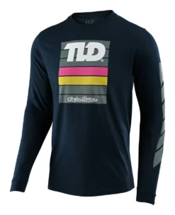 Troy Lee Designs - Jersey Pregame Tee Langarm Men Navy