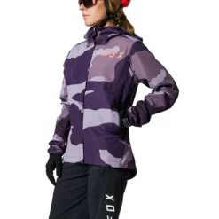 Fox - Regen-Jacke Ranger 2,5-Layer Woman Water Dark Purple