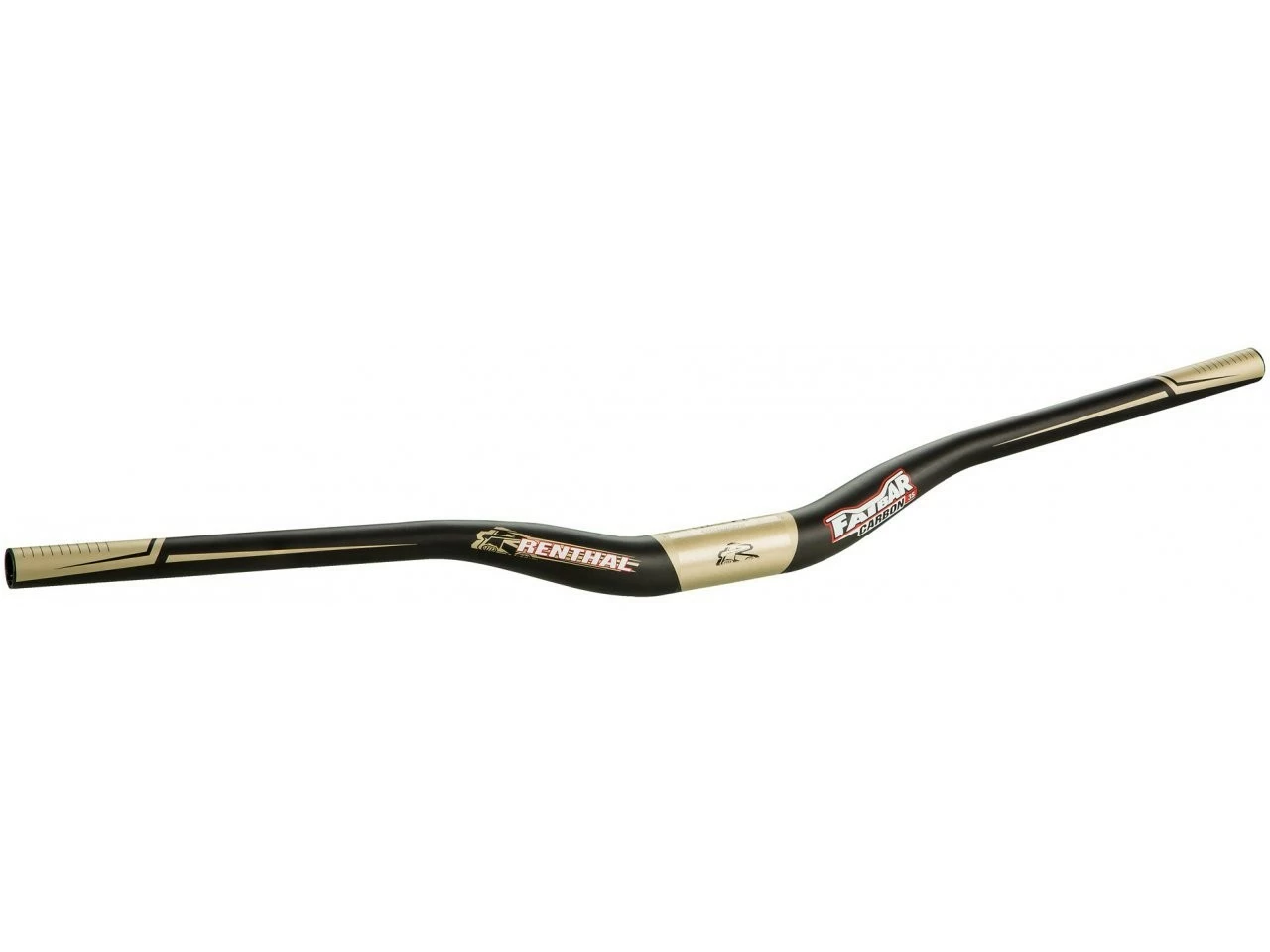 Renthal - Lenker Fatbar 35 Carbon Riser 800mm Black/Gold 1 Renthal - Lenker Fatbar 35 Carbon Riser 800mm Black/Gold