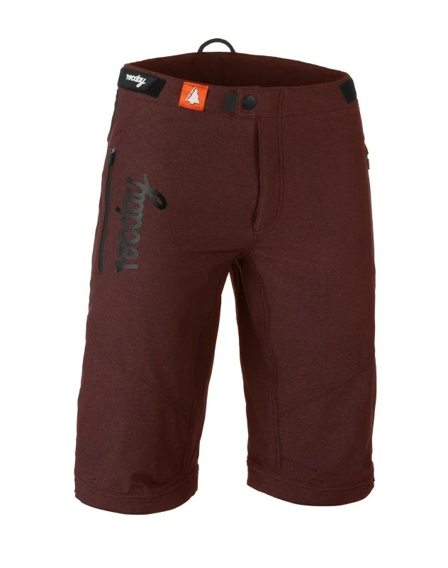 Rocday - Shorts Roc Dark Red Melange 1 Rocday - Shorts Roc Dark Red Melange