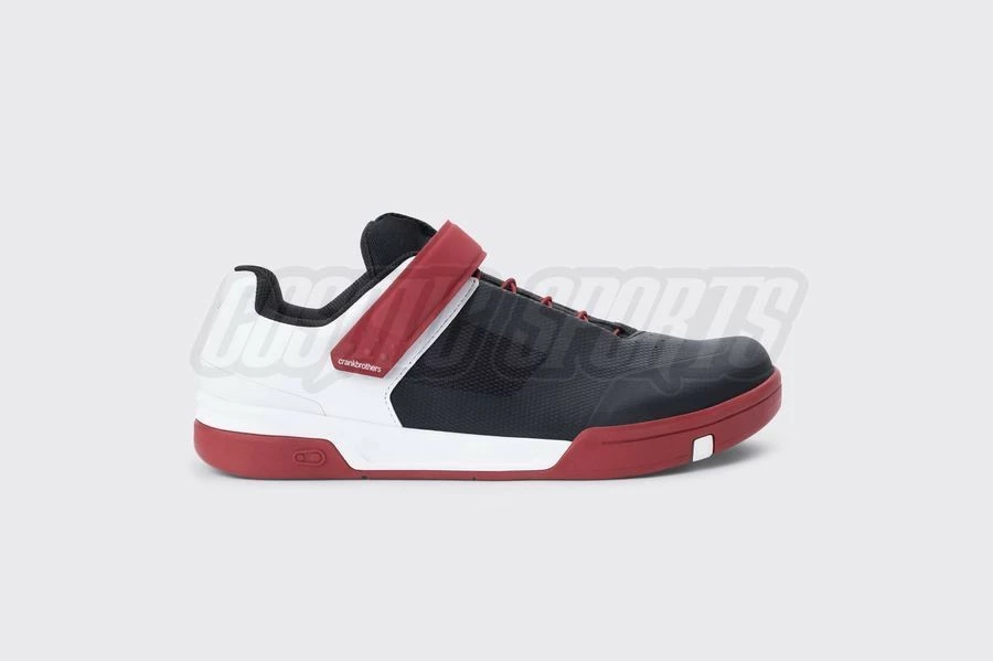 Crank Brothers - MTB-Schuh Stamp Speedlace+Strap Red / Black / White 3 Crank Brothers - MTB-Schuh Stamp Speedlace+Strap Red / Black / White – Bild 3