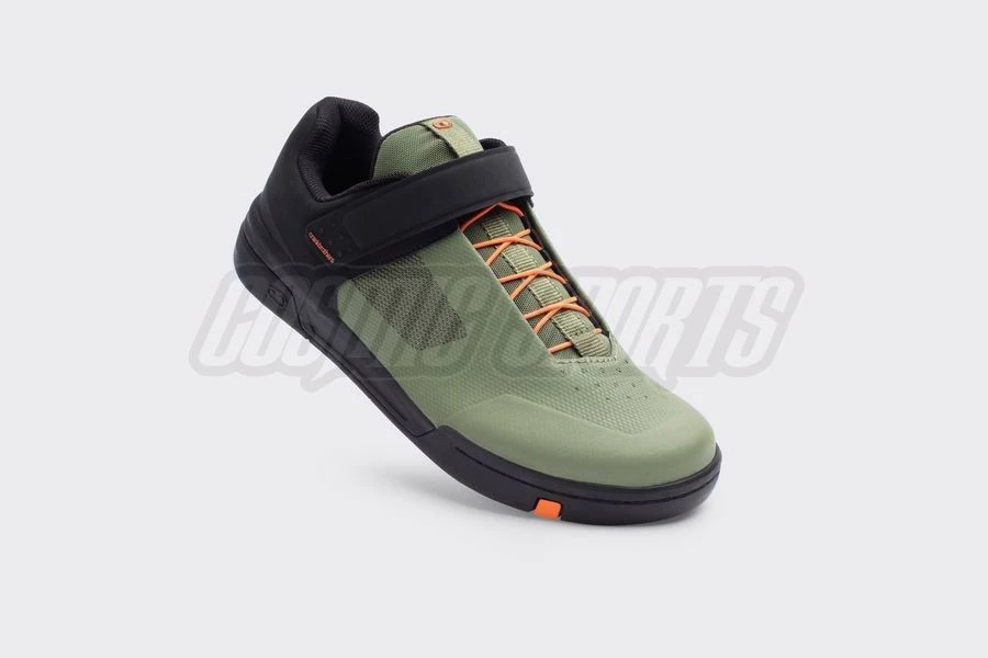 Crank Brothers - MTB-Schuh Stamp Speedlace+ Strap Green/Orange 5 Crank Brothers - MTB-Schuh Stamp Speedlace+ Strap Green/Orange – Bild 5