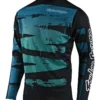 Troy Lee Designs - Jersey Sprint Brushed Langarm Youth Marine/Teal
