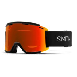 Smith - Brille Squad MTB XL Chromapop Black, Everyday Red Mirror +Clear Anti Fog