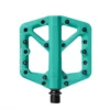 Crank Brothers - Plattformpedale Stamp1 Turquoise Small