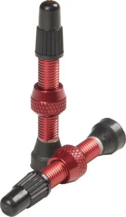 Stan's No Tubes - Ventil Universal Ultralight Presta Aluminium 35mm Red
