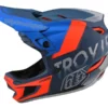 Troy Lee Designs - Fullface-Helm D4 Composite MIPS Qualifier Slate / Red